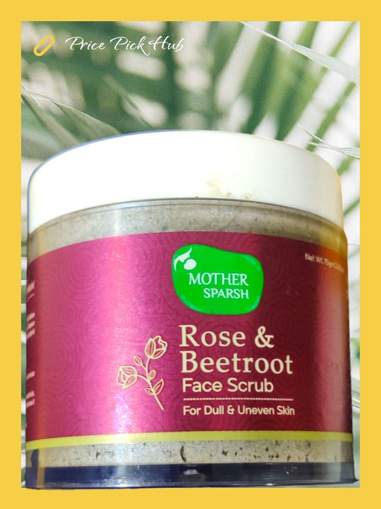 Mother Sparsh Rose & Beetroot Exfoliating SCRUB