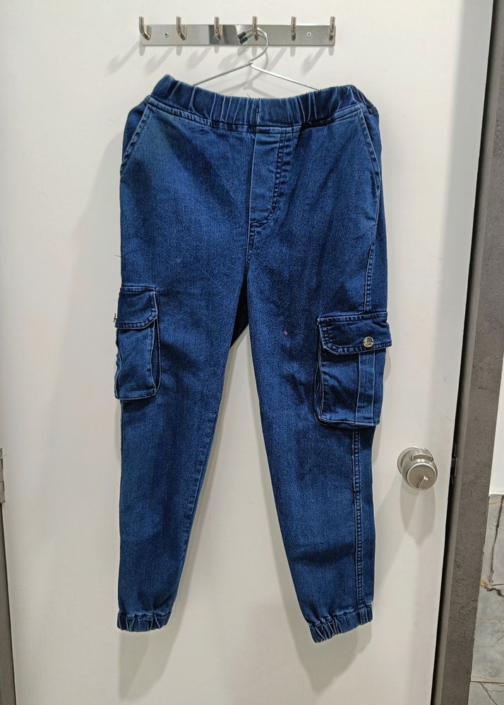 6 Pocket Denim Joggers