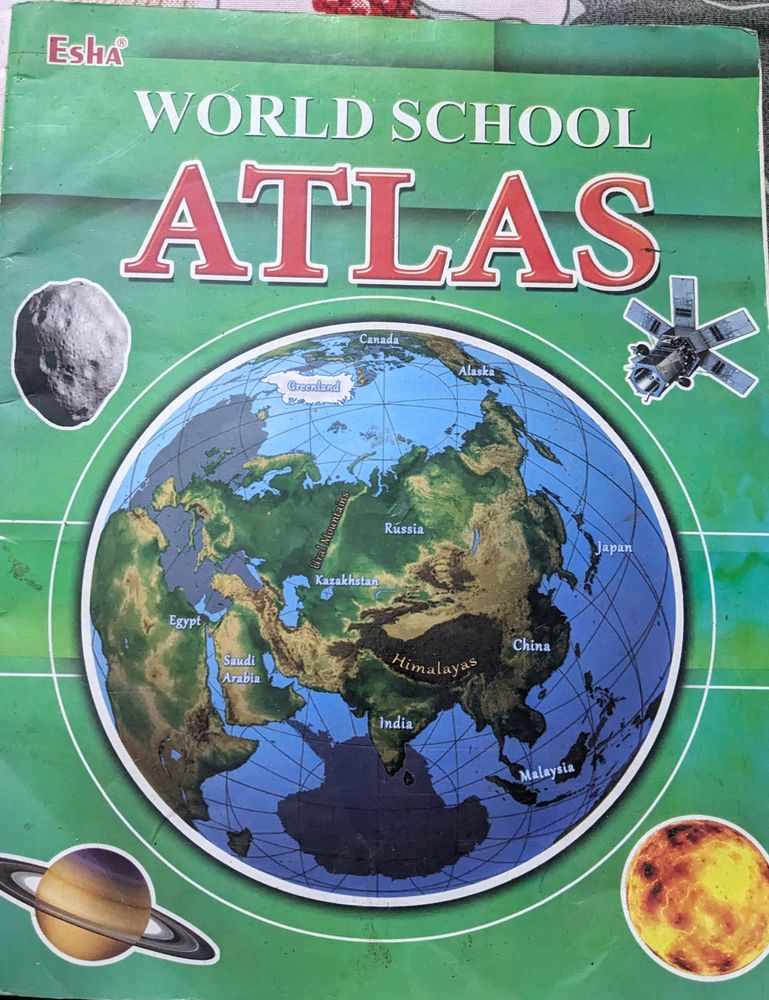 Atlas World Geographic Book