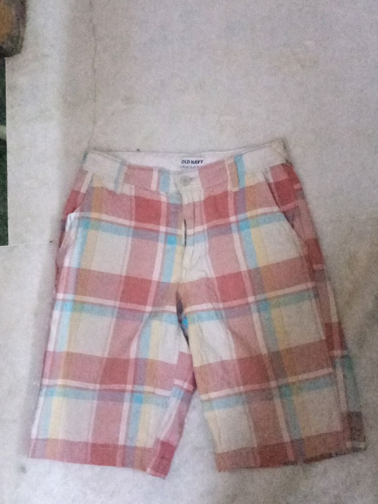 Plaid Jorts