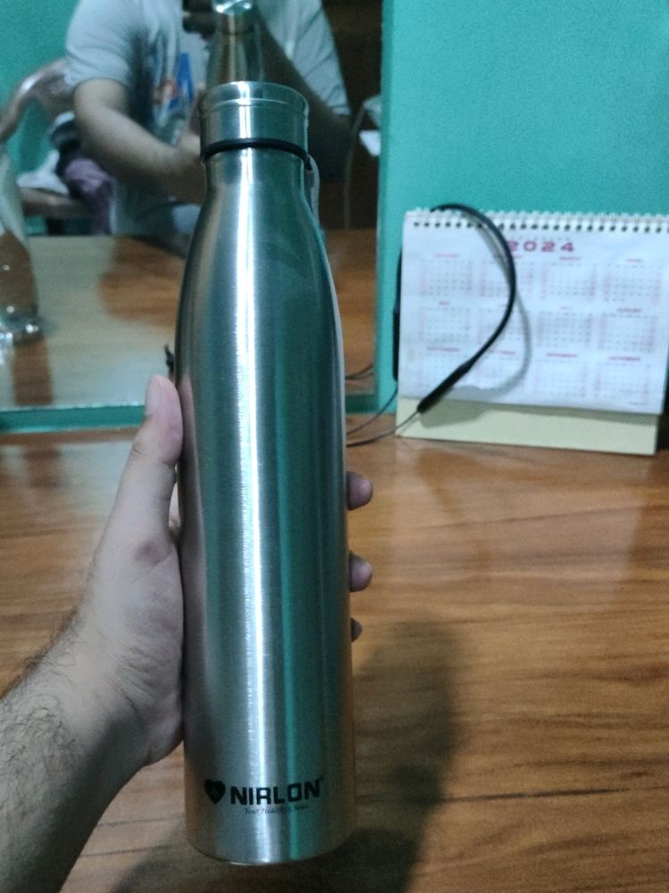 Brand New Nirlon Steel Bottle