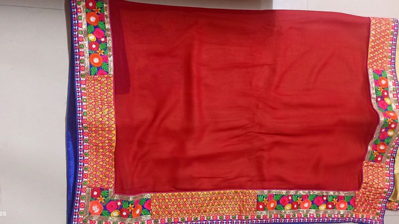 Thread Work Saree