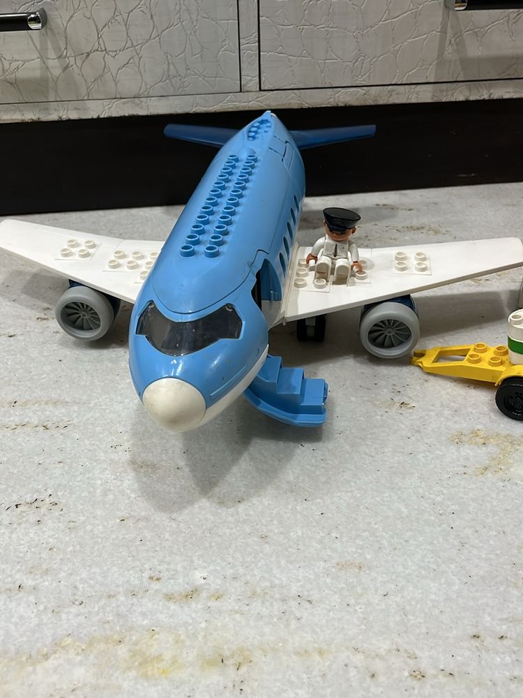 Building Blocks Airplane Airport Lego