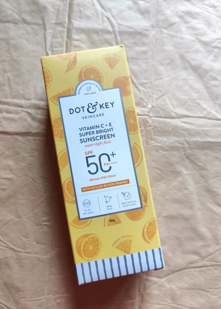 Dot & Key Vitamin C+E Sunscreen, SPF 50+ PA++++