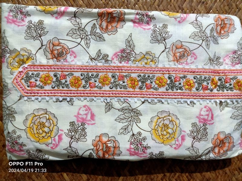 Unstitched Floral Print 3pcs