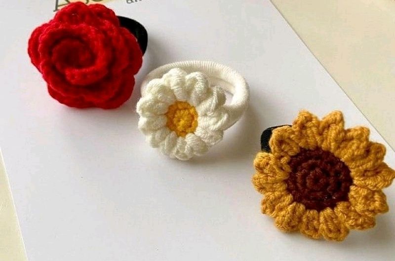 Crochet Hair Tie