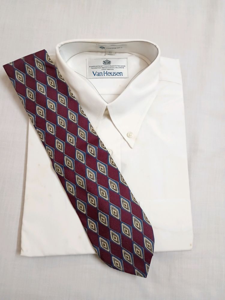 Bert Pulitzer Maroon Pattern Men's Tie