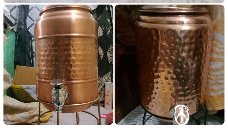 Fully Copper Orginal Water  Container