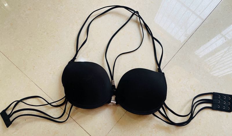 black bra