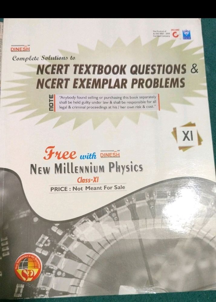 Ncert Book Question & Examplar Problem Solution XI