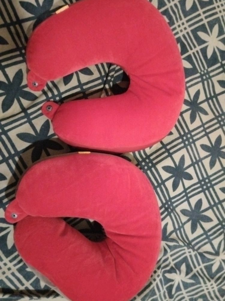 Unisex Neck Rest Pillow Set Of 2