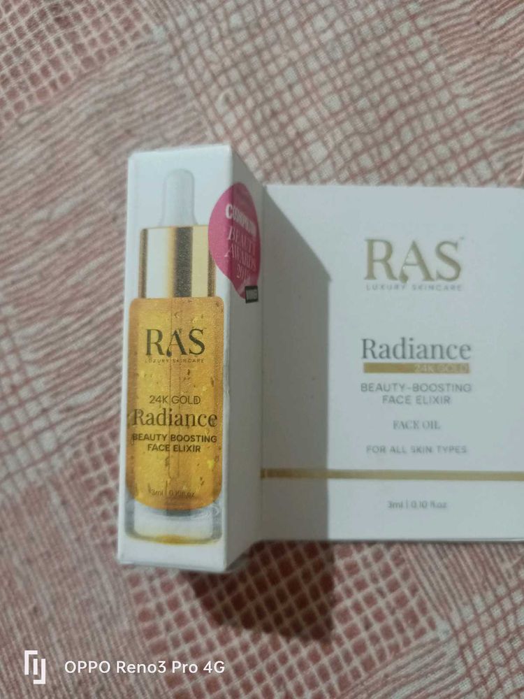 RAS Luxury Skincare Radiance 24k Gold Face Oil