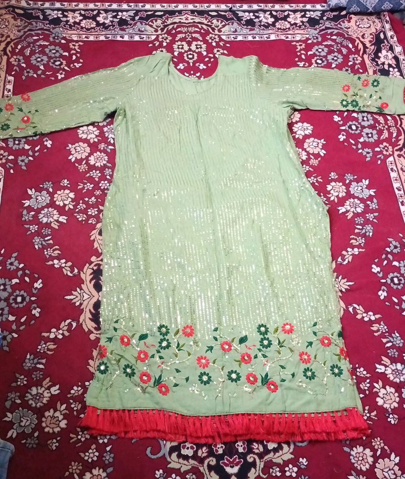 Khoobsurat Kurti With ( Freebie) Dupatta