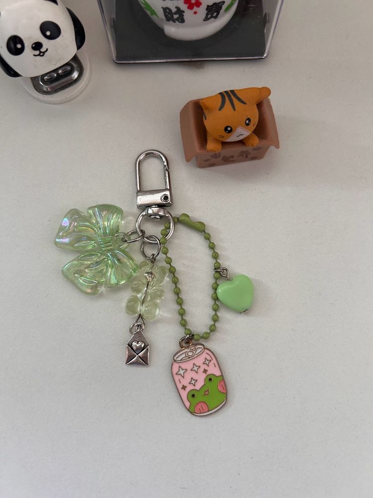 Boba Frog 🐸 🧋 Keychain