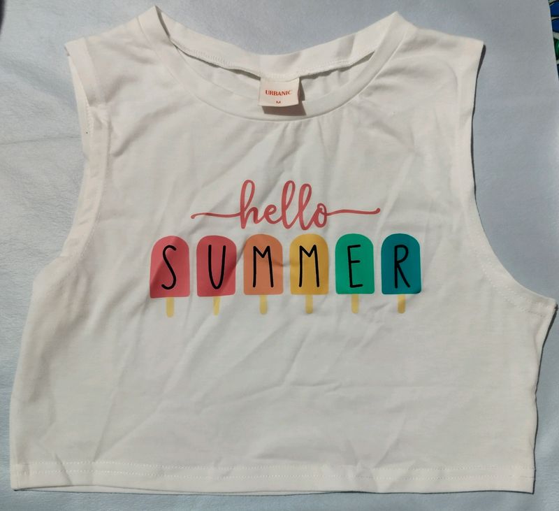 Urbanic Summer Crop Top