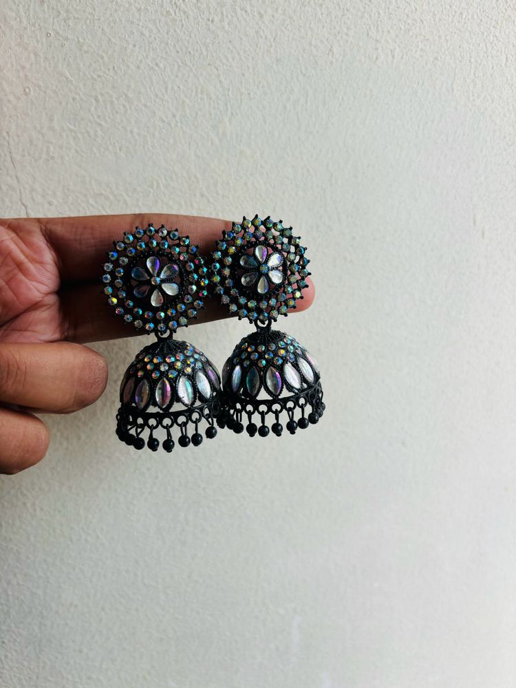 Black Jhumkas🖤🖤