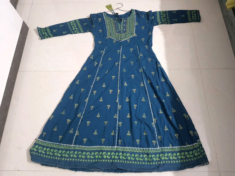 Anarkali Kurti Set