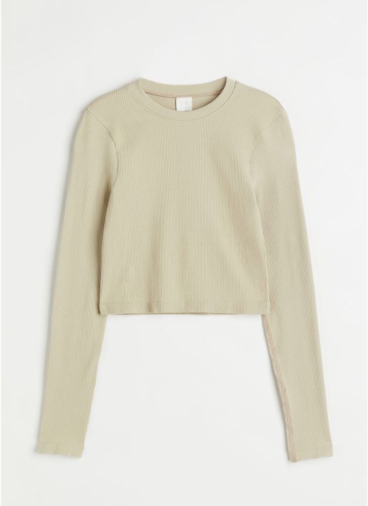 H&M RIBBED TOP