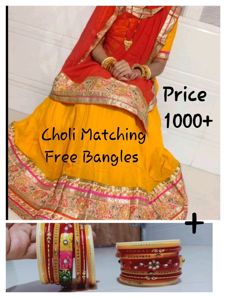 Choli + Bangles