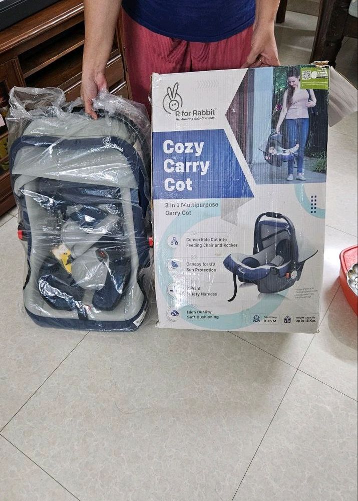 Carry Cot Cum Car Seat