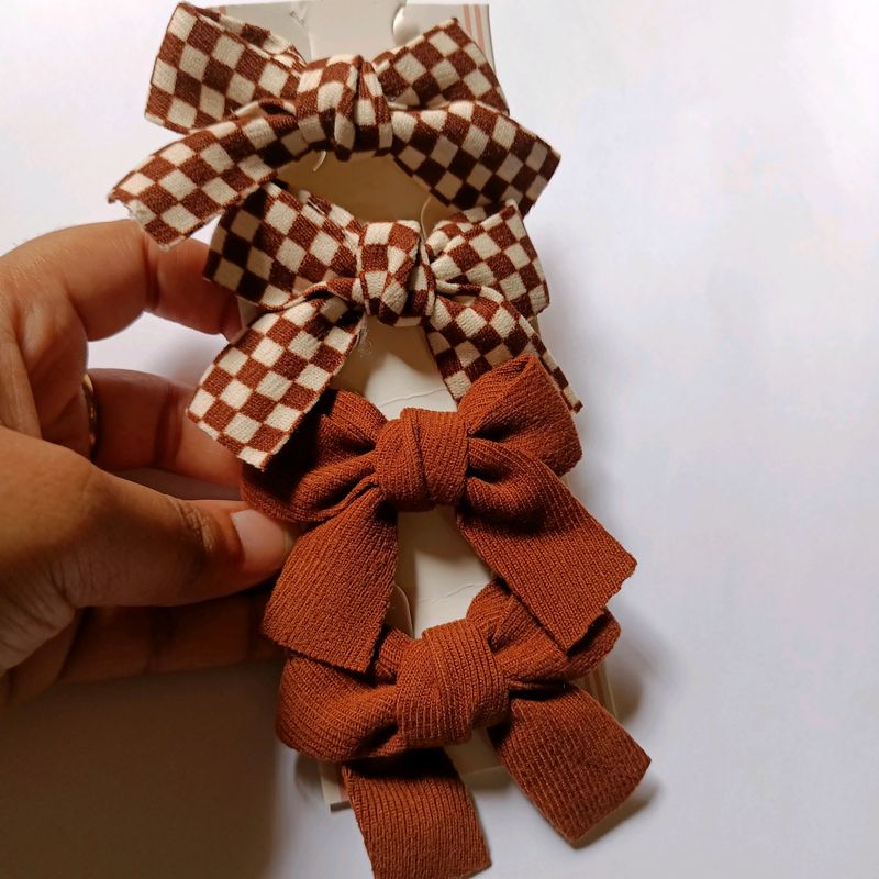 Cute Bow Hairclips