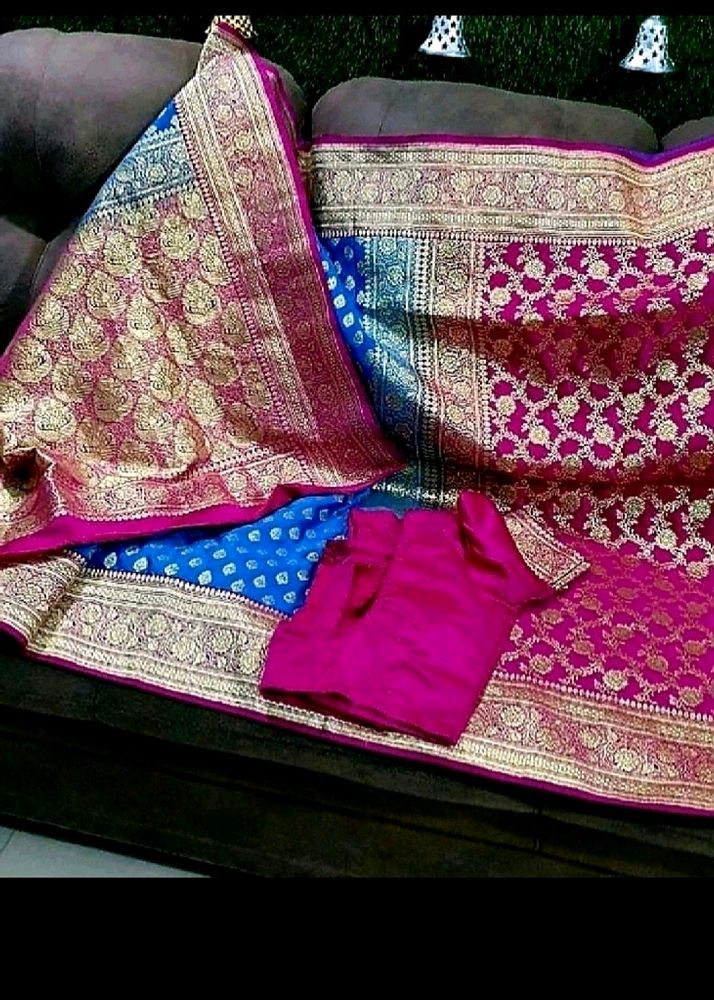 Beautiful soft Banarasi silk saree