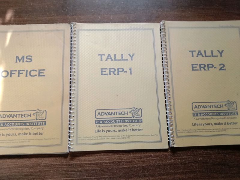 MS Office & Tally ERP(1&2) Spiral Notes | Detailed