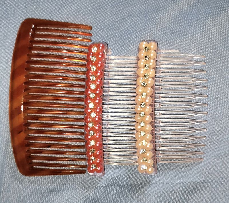 Fancy Pearl And Casual Hair Comb Pin