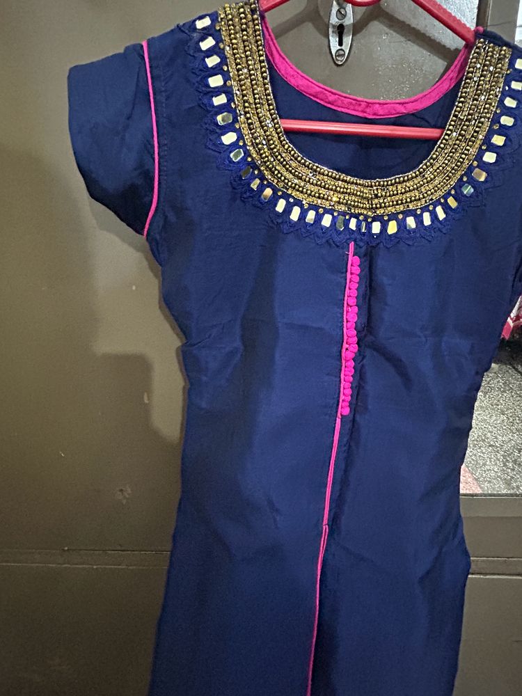 Navy blue Kurta