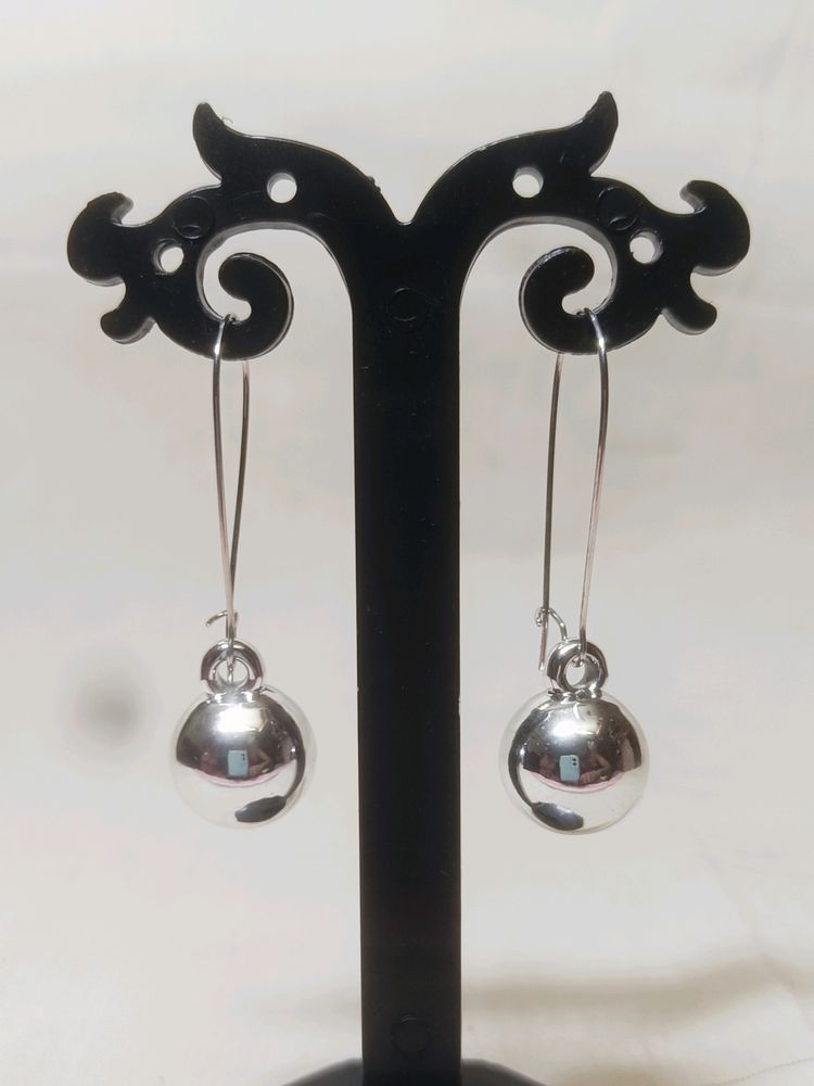 Combo Long Hook Earrings (Gold & Silver)