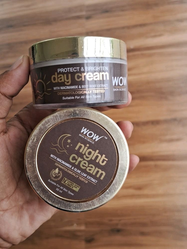 Wow DayCream And Night Cream