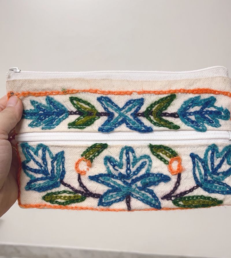 Price Drop Embroidered Wallet