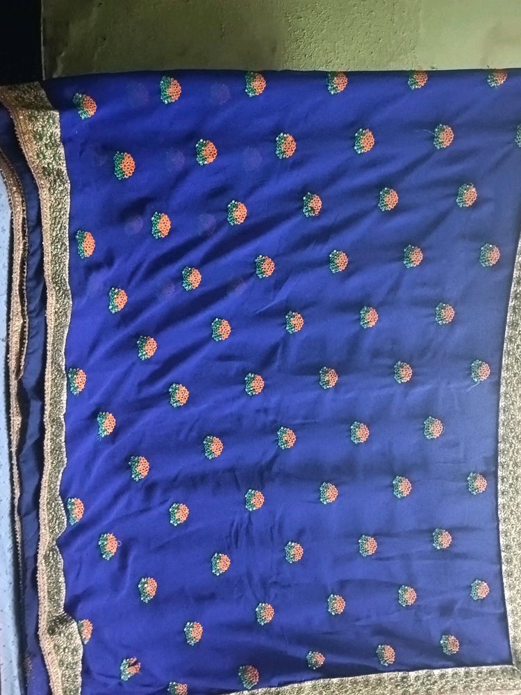 New Saree With Blouse