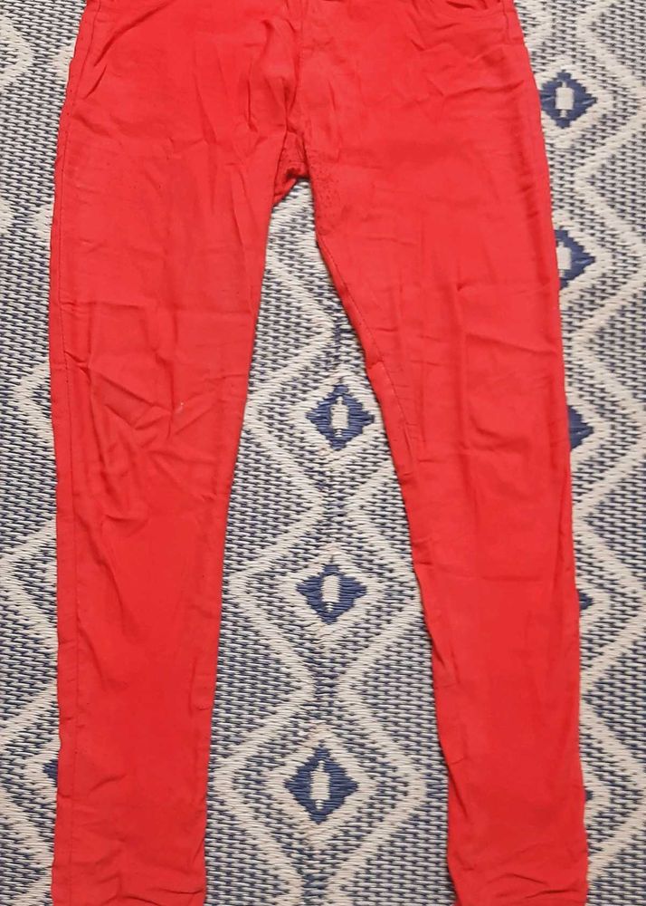 Red Jeggins