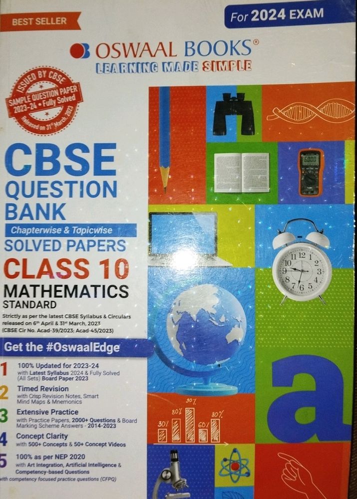 Oswaal Maths Class 10 QB