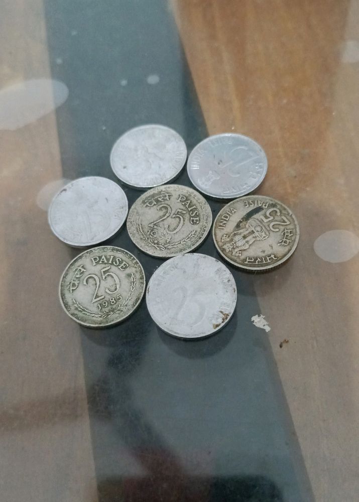 Old 25 Rs Coins