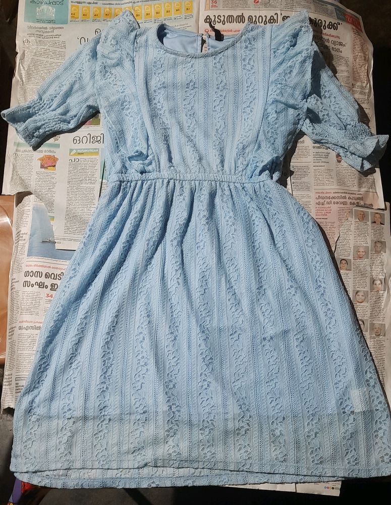 Blue Branded Princess Feel Dress