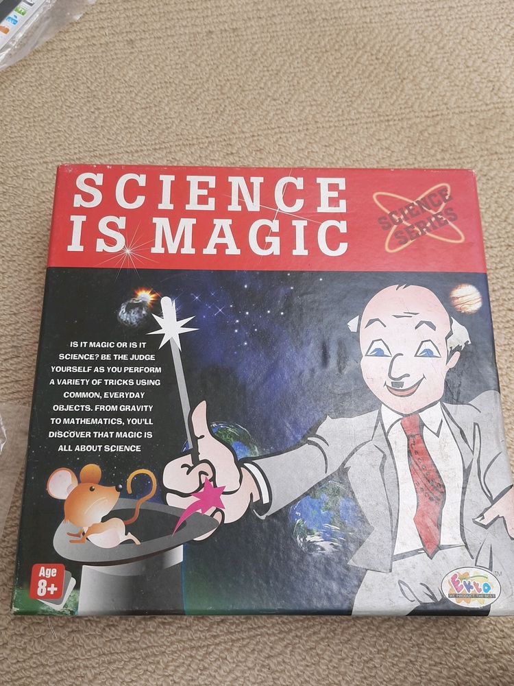 SCIENCE IS MAGIC- KIT- SCIENC Series - 8+ Yrs