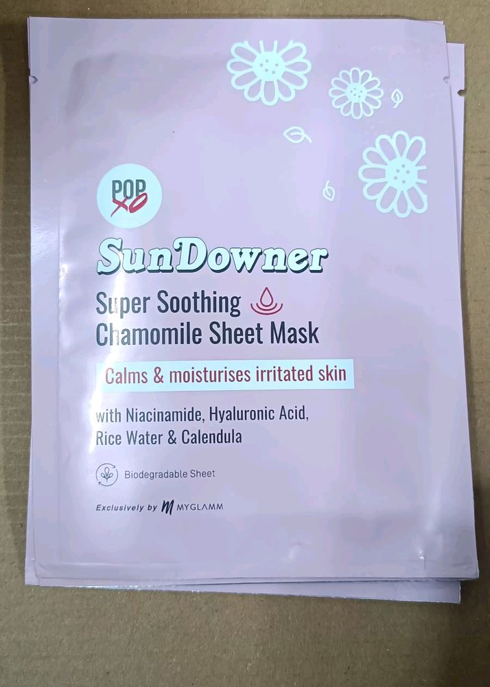 Popxo Sheet Mask Pack Of 2