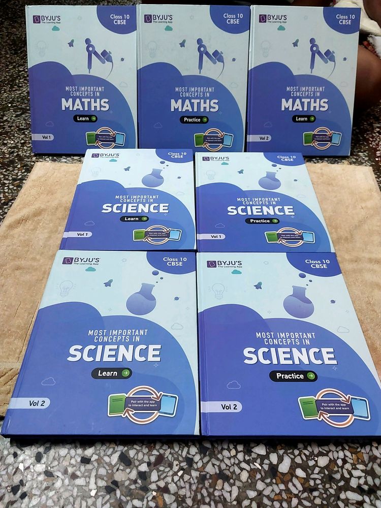 Byju's MATHS And SCIENCE COMPLETE Combo Set Class