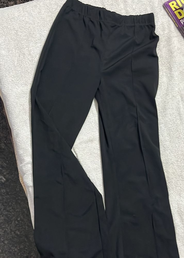 Korean Classy Full Length Flared Trouser