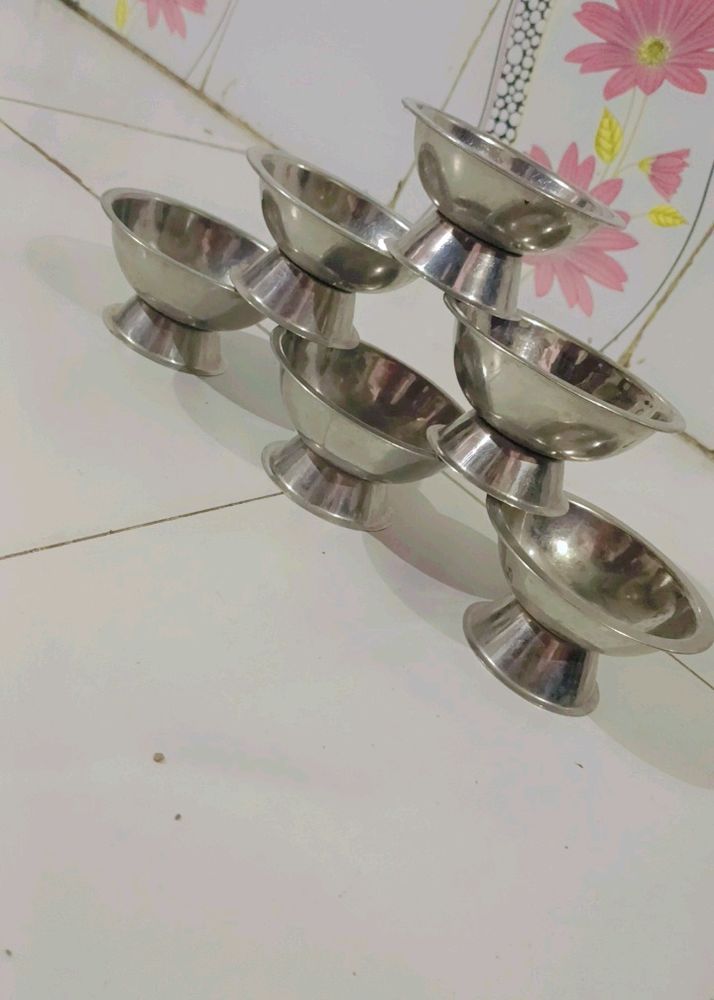 Stainless Steel Icecream Cups