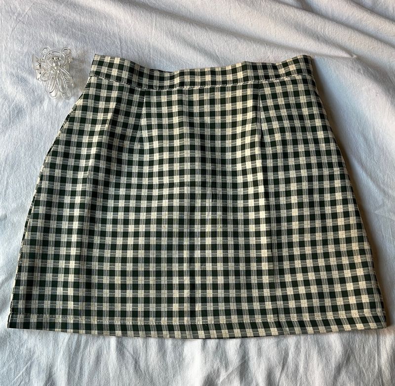 vintage mini skirt🤎🍄‍🟫