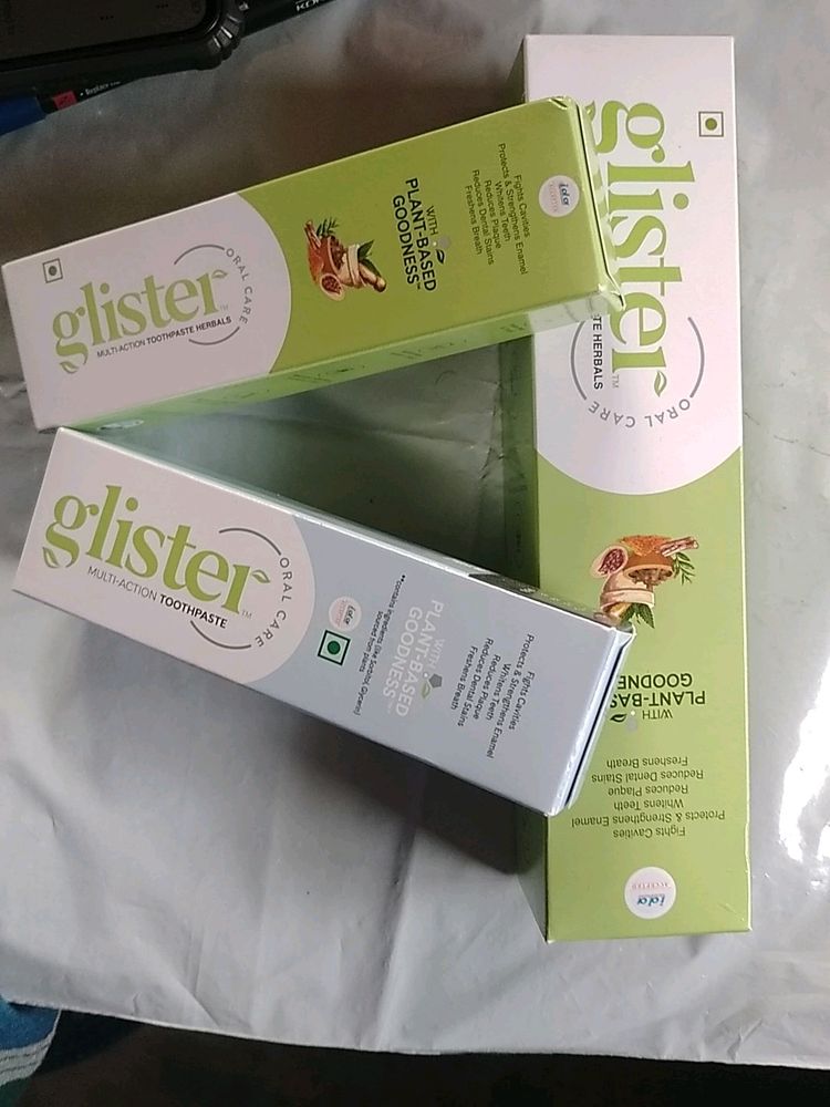 Glister Offer - 356 Only (3pcs Glstr MRP-523)