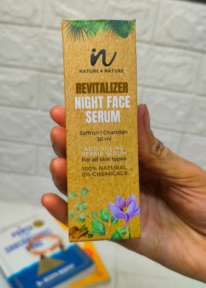 Nature4Nature Revitalize Night Face Serum