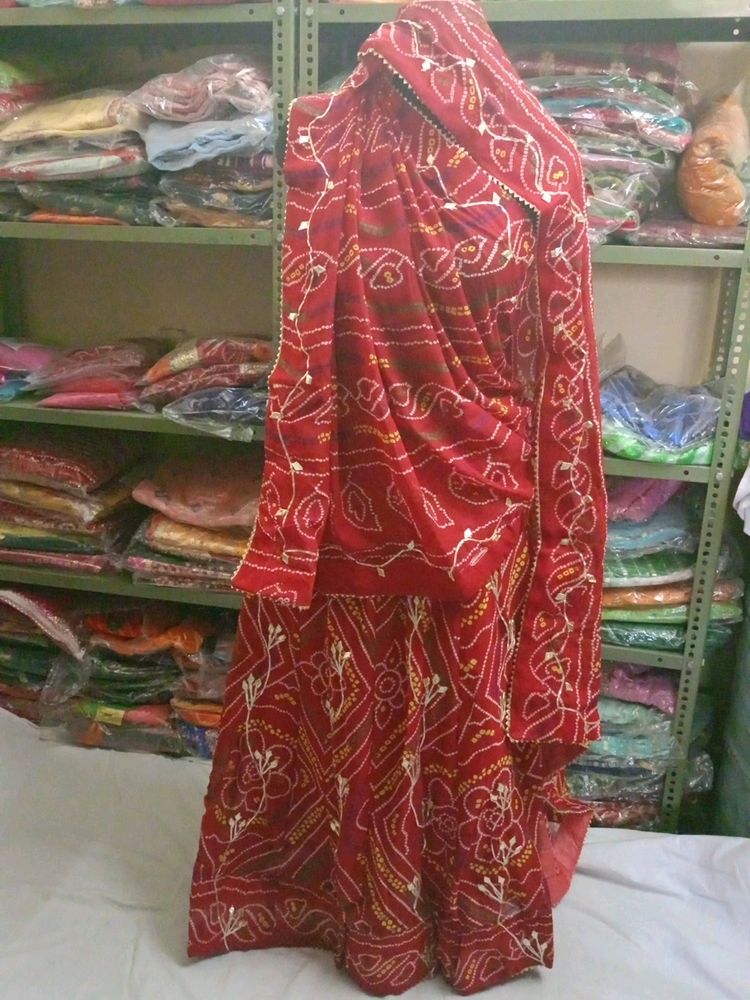 Rajasthani Bandhani Lehenga Choli