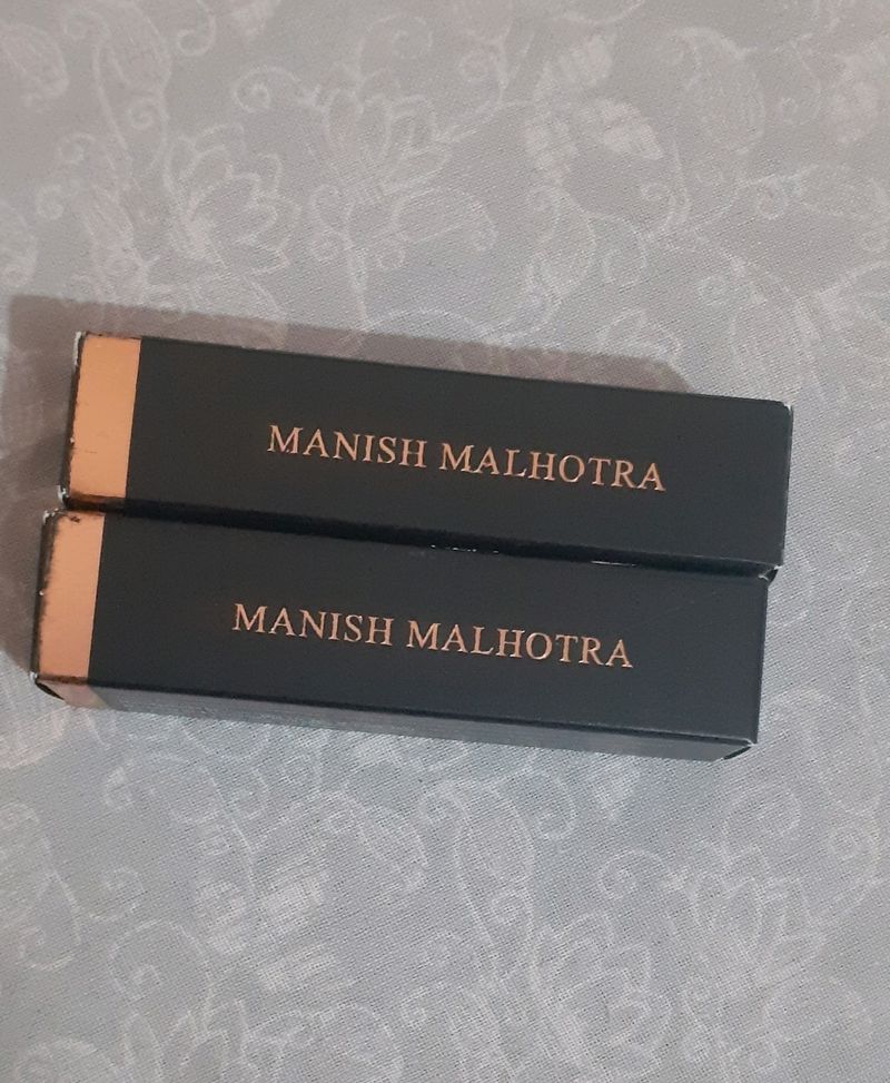 2 MANISH MALHOTRA LIPSTICKS (TOTALLY NEW)