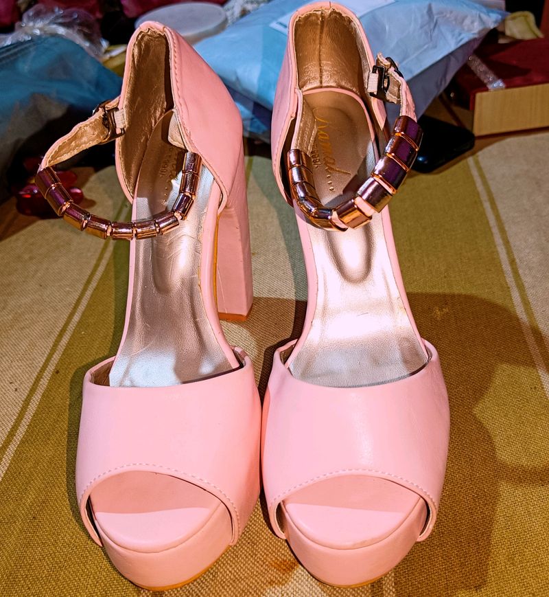 Sweet Pink High Heels