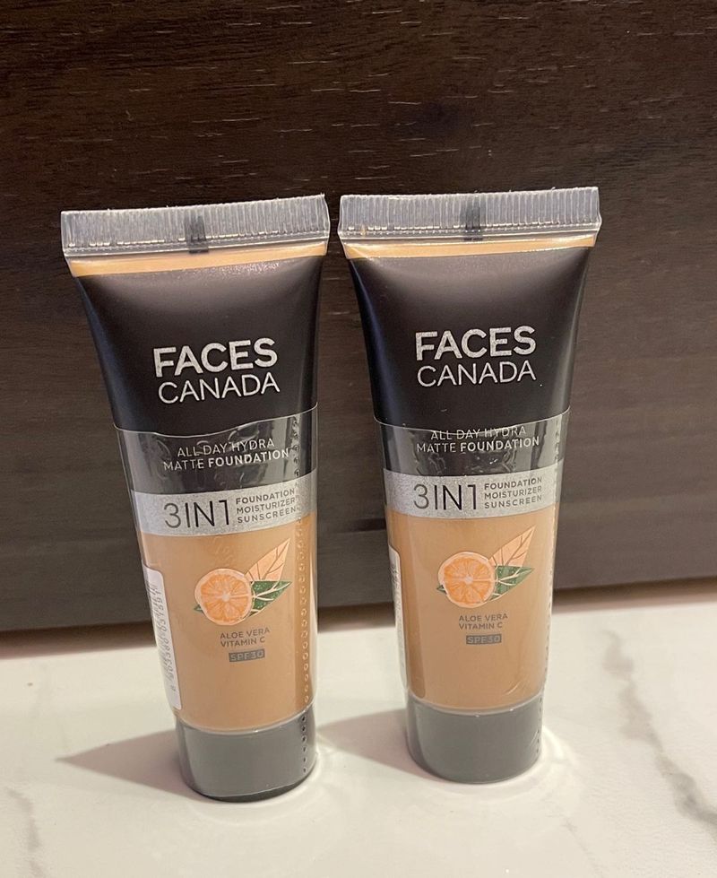 New Faces Canada 3 in 1 Hydra Matte Foundation