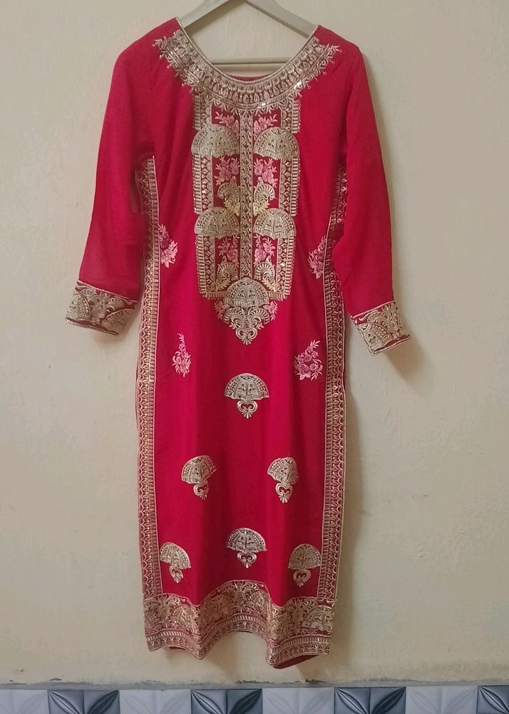 Beautiful Plazo Kurti Set ❤️Party Wear Dress